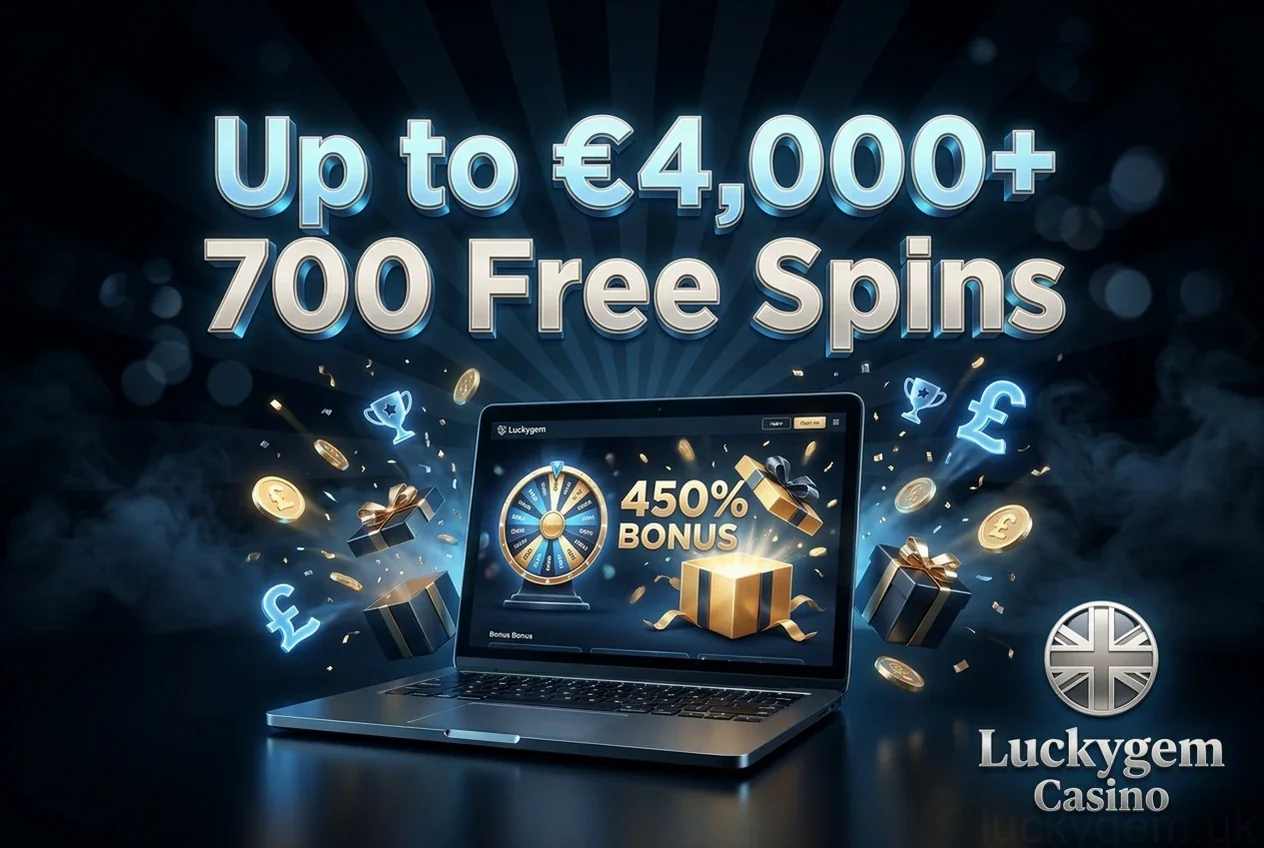 Up to €4,000+ 700 Free Spins